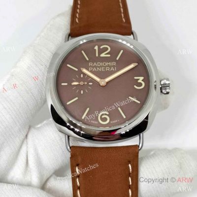 Replica Panerai Radiomir PAM01385 Men's 45mm Coffee Dial Watch